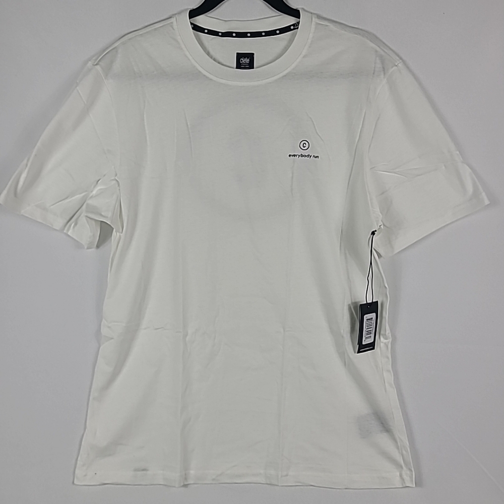 NWT Ciele Everybody Run White T-shirt Unisex Running Sz S